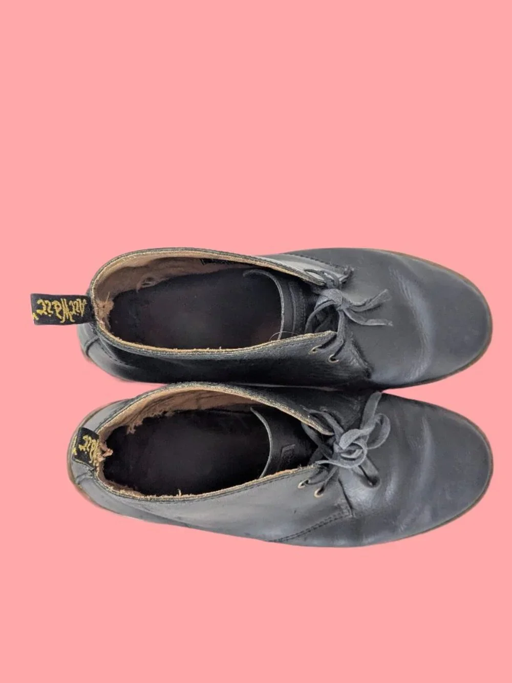Doc Martens Black leather Cabrillo Men's Desert Boots - Size 11 US men's
